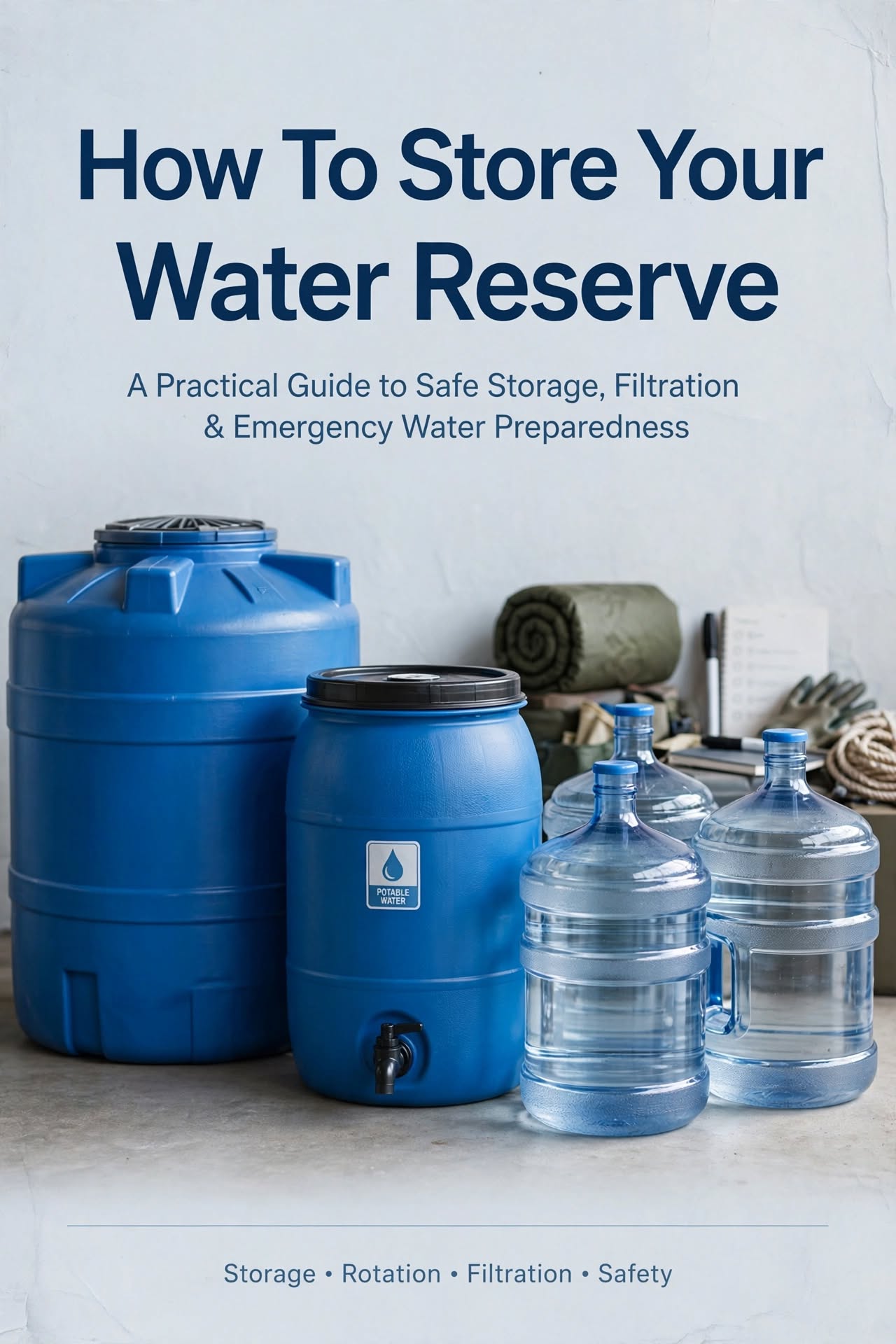 Bonus Guide #1 — How To Store Your Water Reserve cover