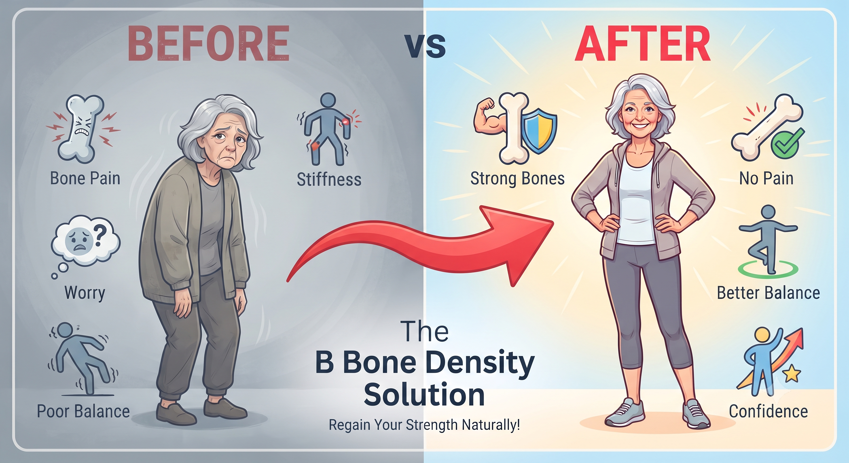 Before and After The Bone Density Solution – Real Results
