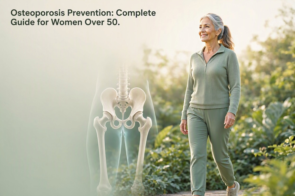 Osteoporosis Prevention for Women Over 50: Diet, Exercise and Screening Guide