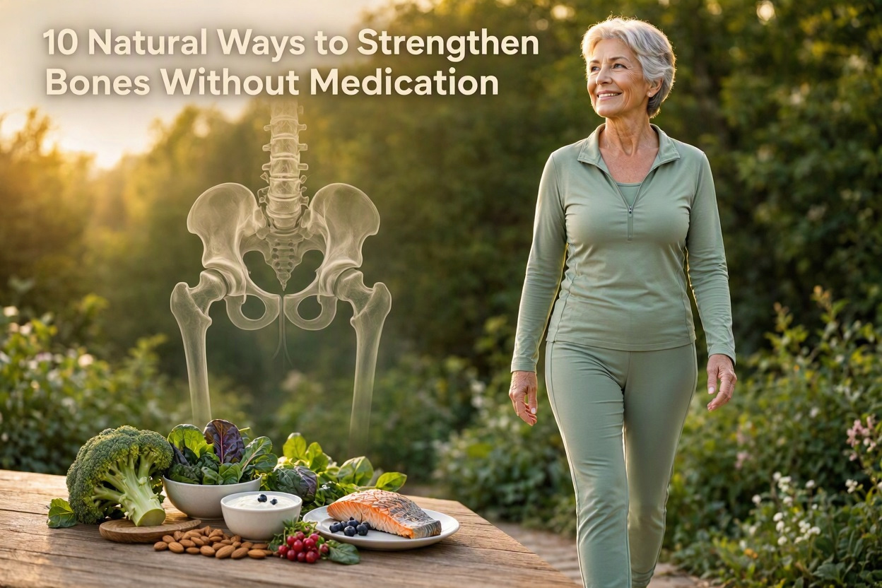 How to Increase Bone Density Naturally: 10 Evidence-Based Habits