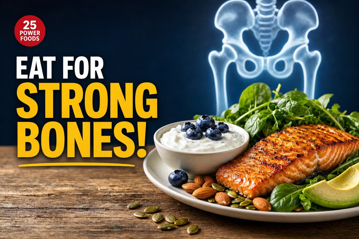 Foods That Strengthen Bones: 25 Calcium-Rich Foods and Easy Recipes