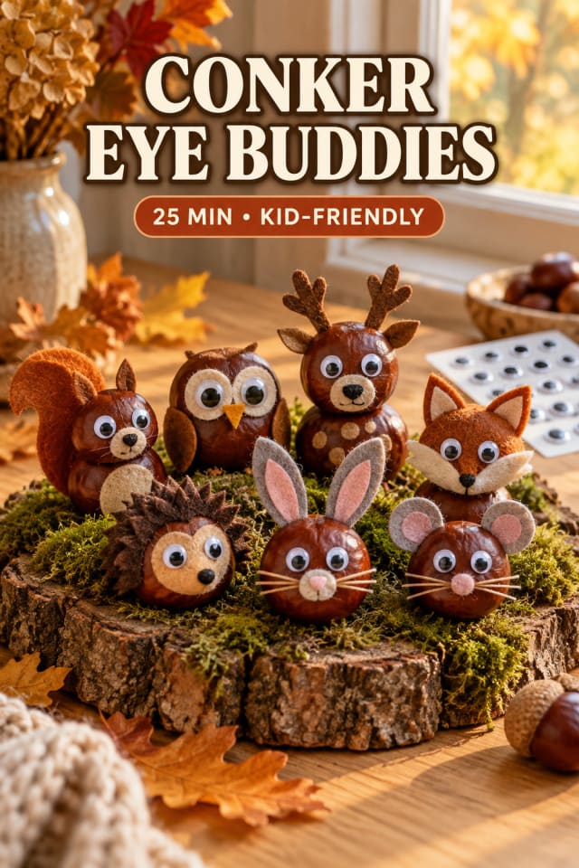 Conker Eye Buddies pin
