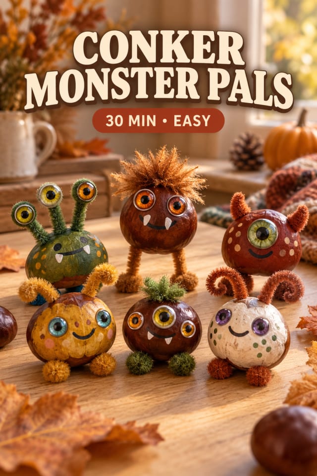 Conker Monster Pals pin