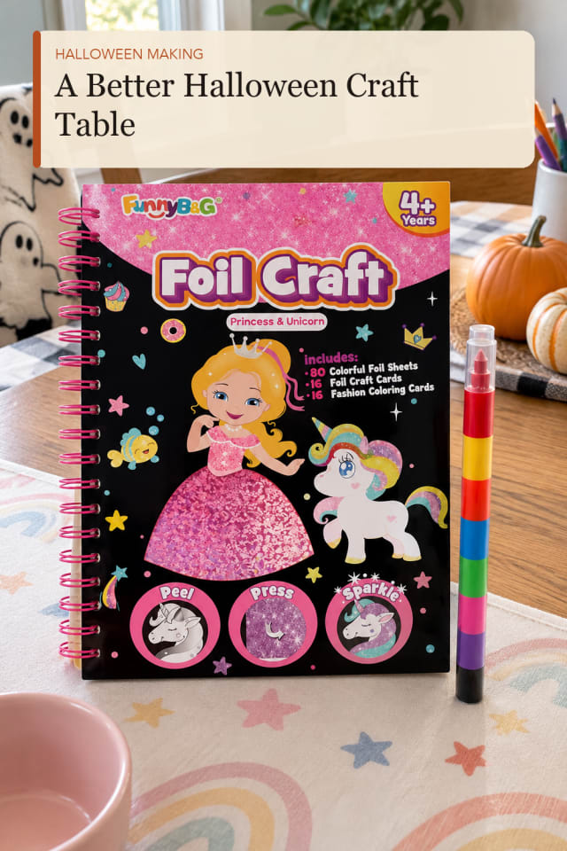 Halloween craft supplies inspiration