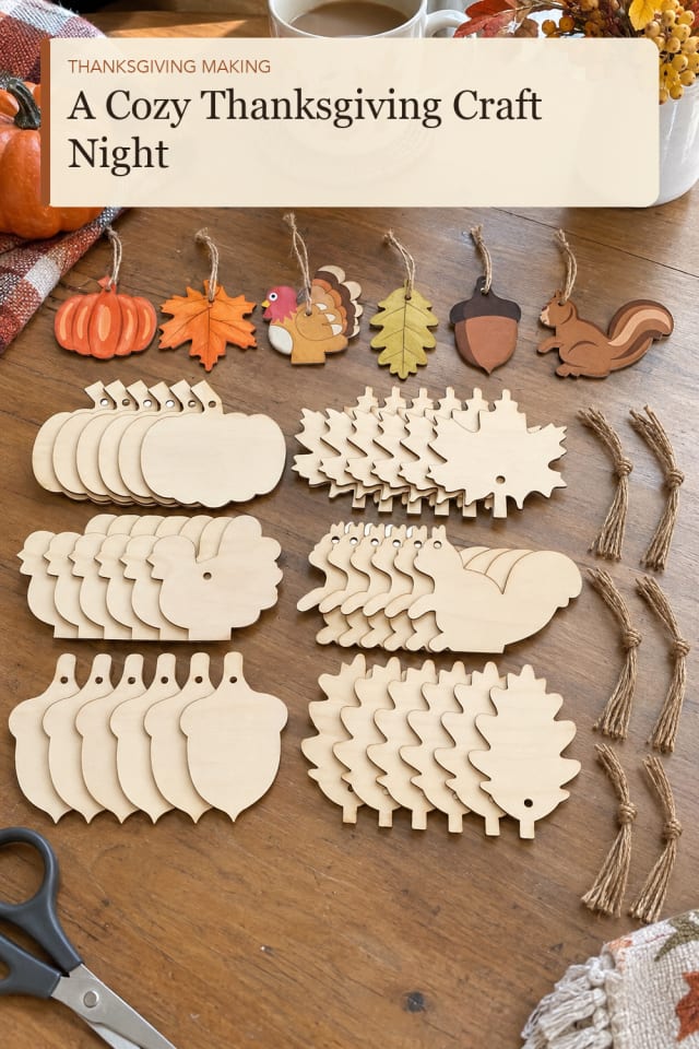 Fall leaf craft supplies: Autumn Leaf Shapes for Thoughtful Seasonal Projects maker-lifestyle pin