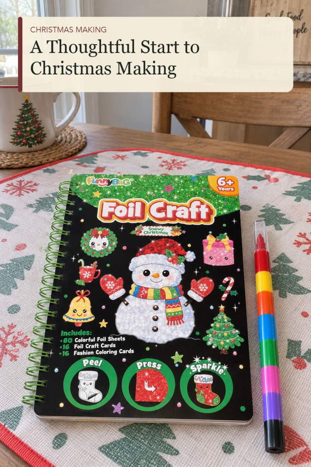 Christmas crafts for kids: Christmas Activity Kit for Cozy Holiday Projects maker-lifestyle pin