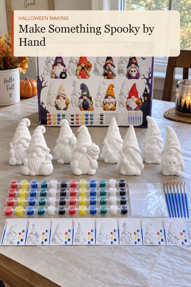 Halloween painting supplies: Halloween Painting Supply for Cozy Holiday Projects maker-lifestyle pin