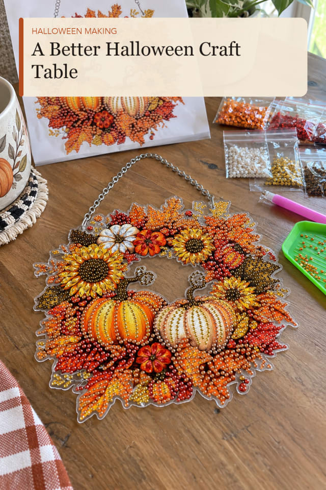 Halloween wreath making supplies: Wreath Accent Supplies for an Easy Creative Evening maker-lifestyle pin