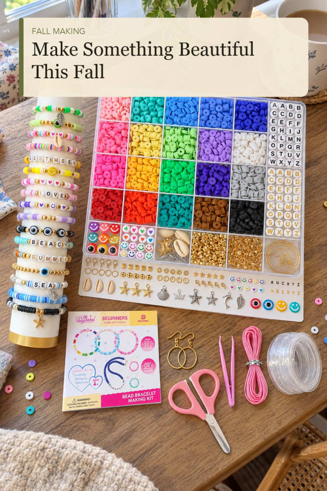 Fall beads crafts: Autumn Craft Beads for an Easygoing Handmade Holiday Project maker-lifestyle pin