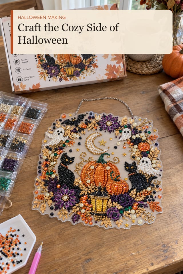 Halloween wreath making supplies: Wreath Accent Supplies for Calm Weekend Crafting maker-lifestyle pin