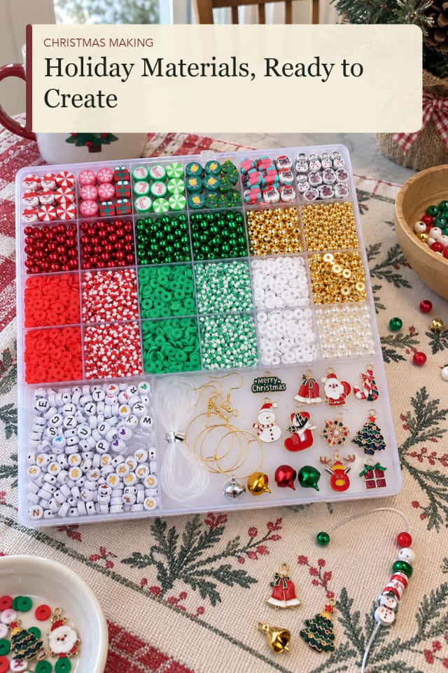 Christmas crafts for kids: Christmas Activity Kit for Simple Crafting at Home maker-lifestyle pin