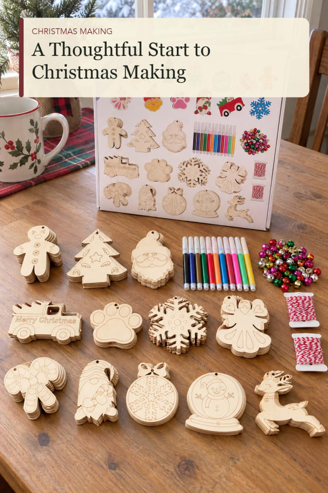DIY Christmas ornament kit: Christmas Ornament Kit for Cozy Holiday Projects maker-lifestyle pin