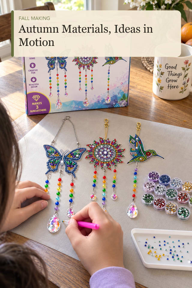 Fall craft supplies: Seasonal Activity Kit for Thoughtful Seasonal Projects maker-lifestyle pin