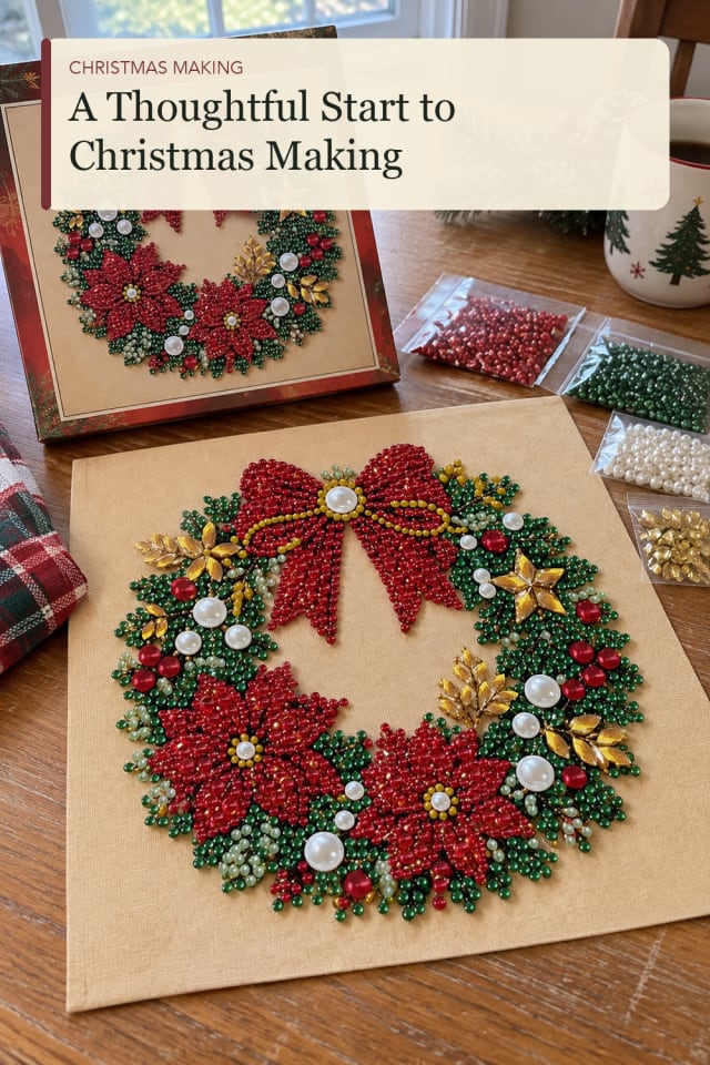 Winter wreath craft supplies: Winter Wreath Supplies for Cozy Holiday Projects maker-lifestyle pin