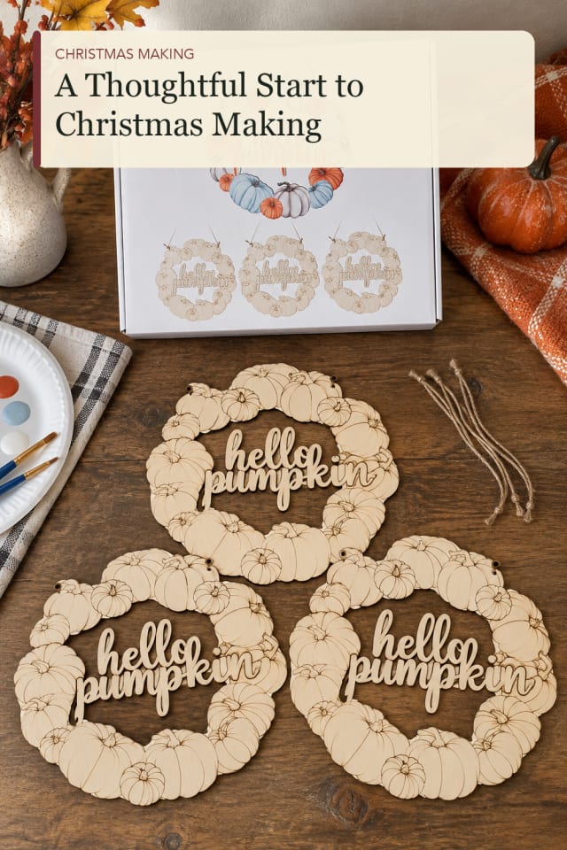 Fall wreath making supplies: Fall Wreath Supplies for Relaxed Seasonal Making maker-lifestyle pin