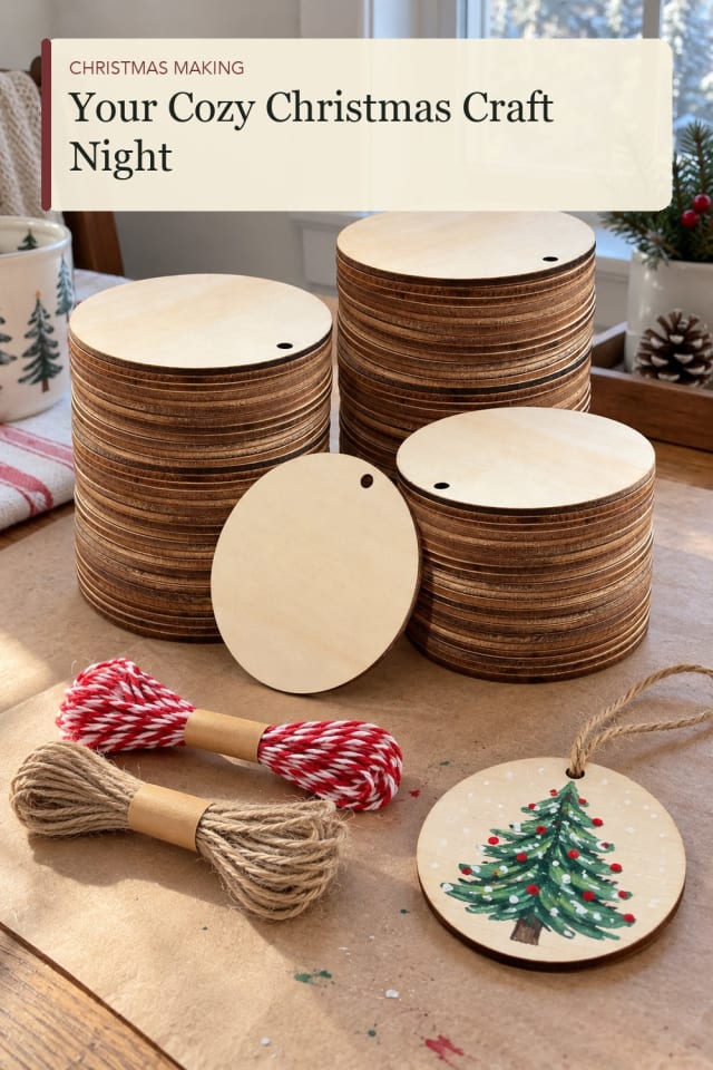 Unfinished wood ornaments: Wood Ornament Blanks for Relaxed Seasonal Making maker-lifestyle pin