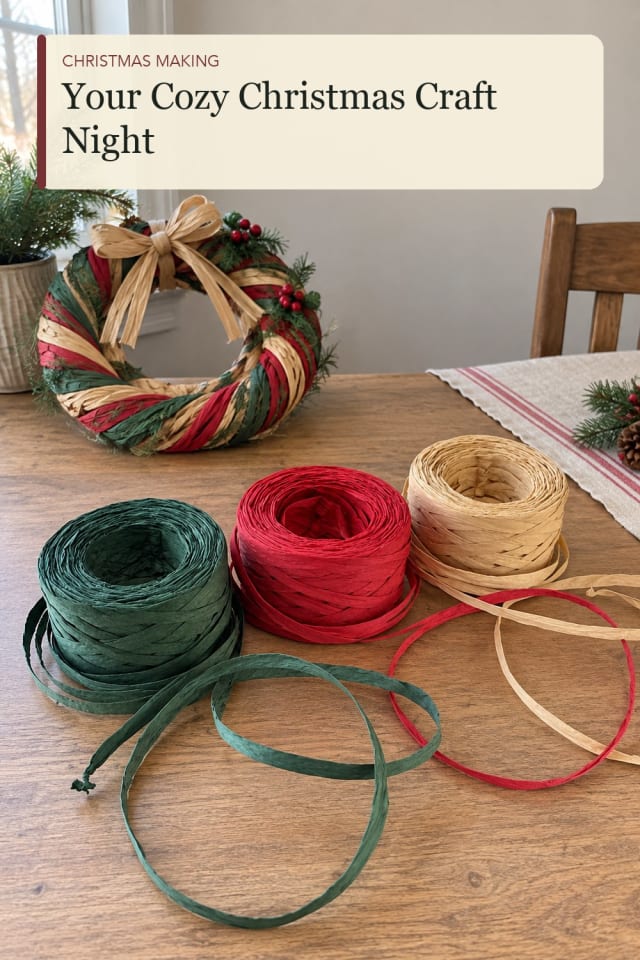 Christmas ribbon for crafts: Decorative Ribbon for an Easy Creative Evening maker-lifestyle pin