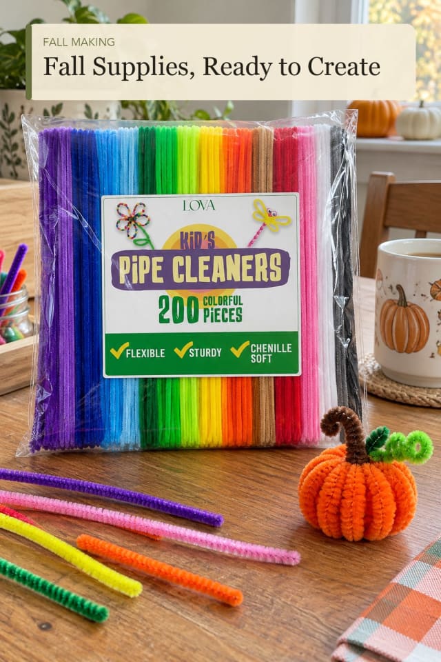 Fall craft supplies crafts: Seasonal Craft Supplies for Cozy Holiday Projects maker-lifestyle pin
