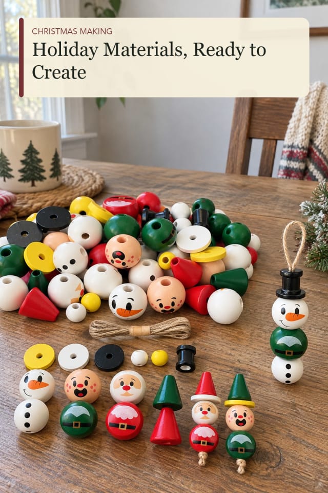 Snowman craft kit: Snowman Craft Kit for an Easygoing Handmade Holiday Project maker-lifestyle pin