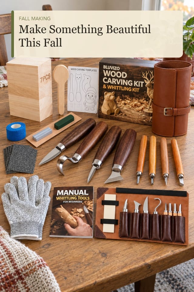 Christmas craft tools: Craft Tool Set for Thoughtful At-Home Holiday Projects maker-lifestyle pin