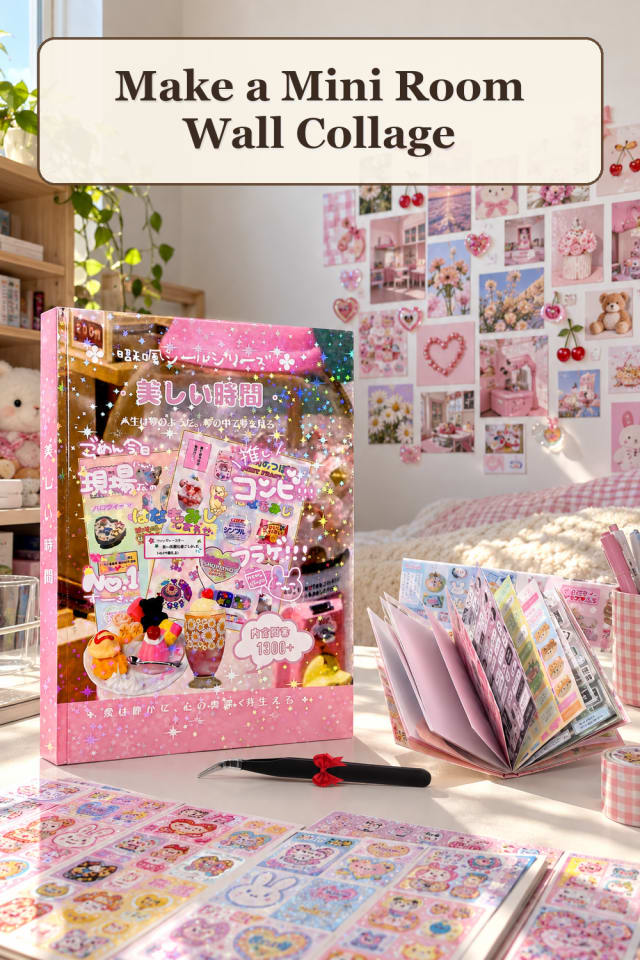 Mini Room Craft Supplies: Mini Room Wall Collage maker-lifestyle pin