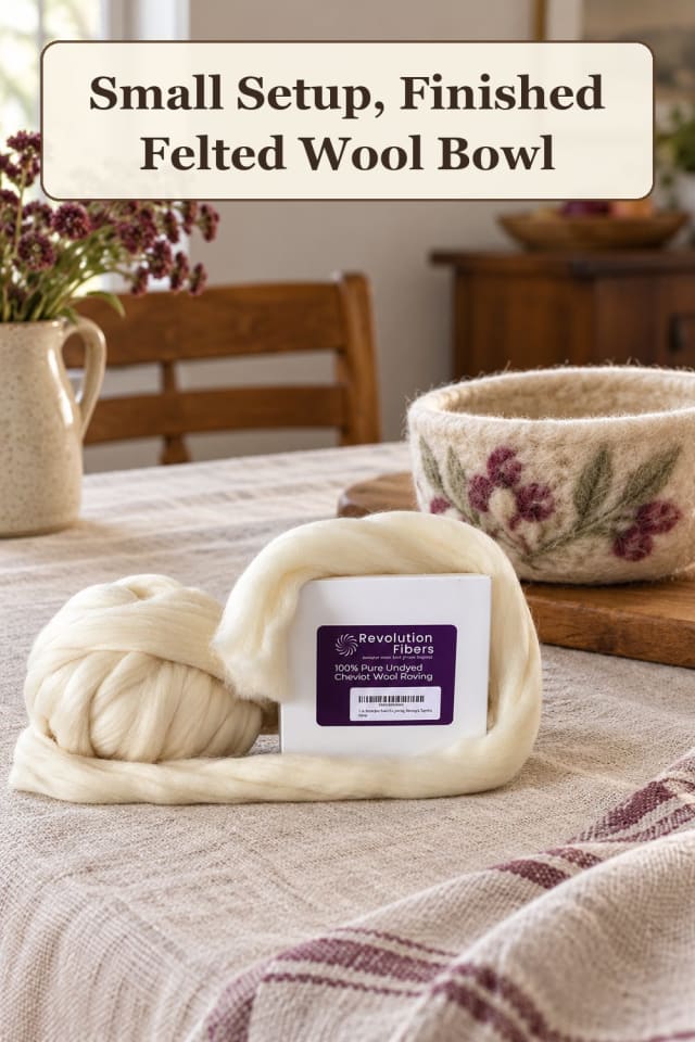 classic wet felting supplies: pair beginner wet felting with wool roving projects for projects maker-lifestyle pin