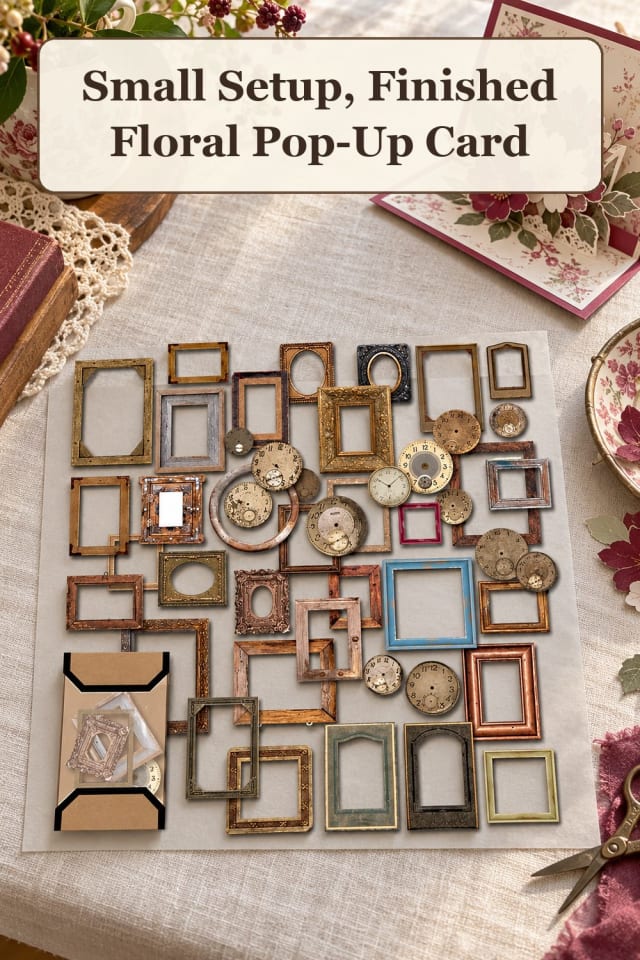 classic pop up card making supplies using dimensional paper crafts and handmade greeting cards maker-lifestyle pin