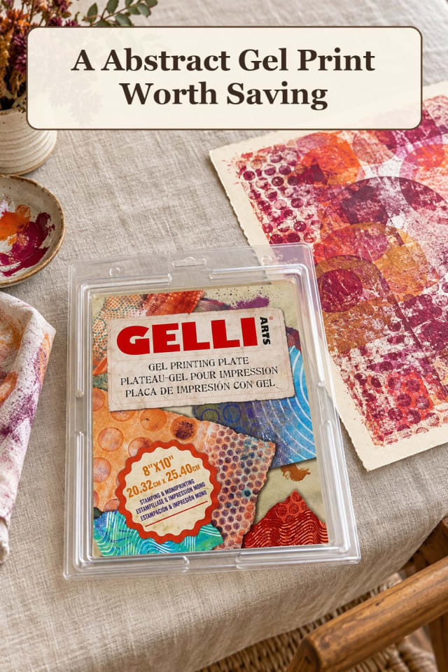 compact gel plate printing supplies using gel printing ideas and monoprinting tools for projects maker-lifestyle pin