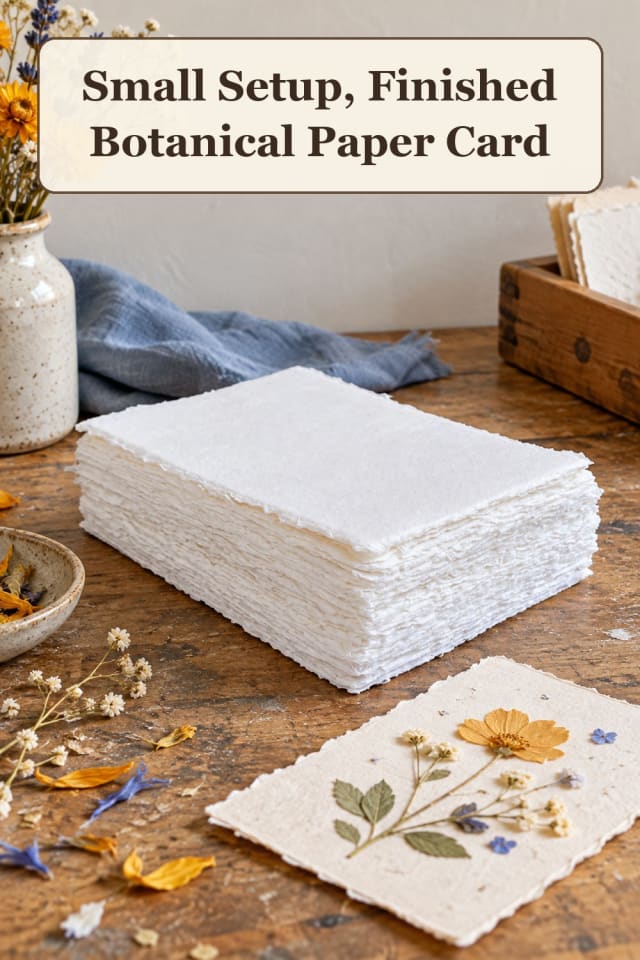 creative handmade paper supplies using paper making kit and recycled paper crafts for projects maker-lifestyle pin