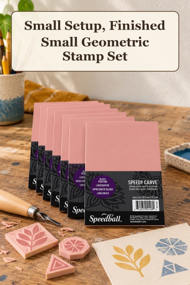 creative stamp carving supplies using beginner printmaking and hand carved stamps for projects maker-lifestyle pin