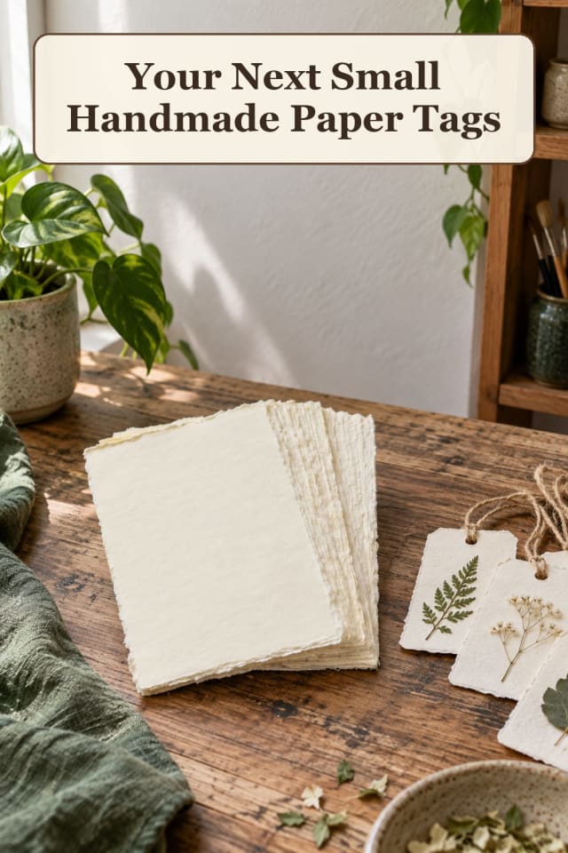 giftable handmade paper supplies using paper making kit and recycled paper crafts for projects maker-lifestyle pin