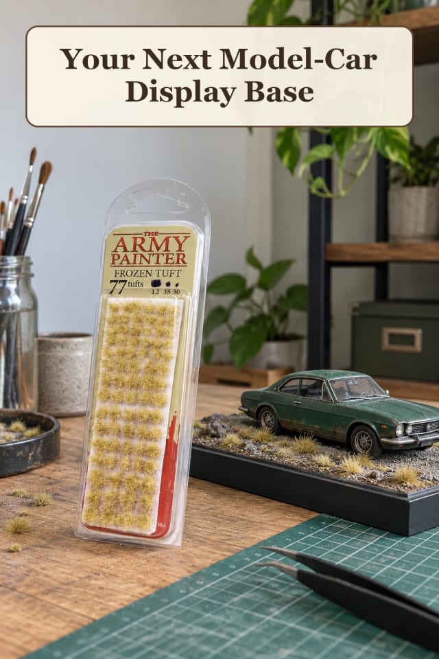 giftable model diorama scenery supplies: pair miniature terrain tools with small scale scenery maker-lifestyle pin