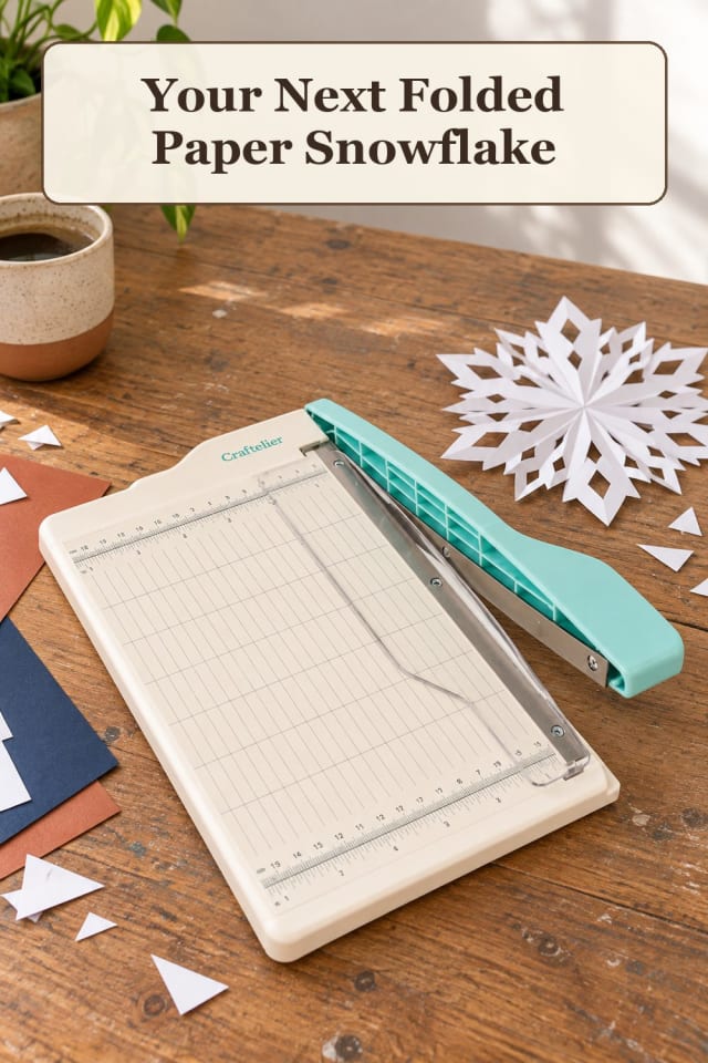 maker kirigami paper art supplies: folded paper designs with paper cutting tools for projects maker-lifestyle pin