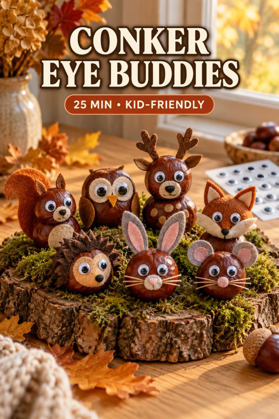 Conker Eye Buddies pin