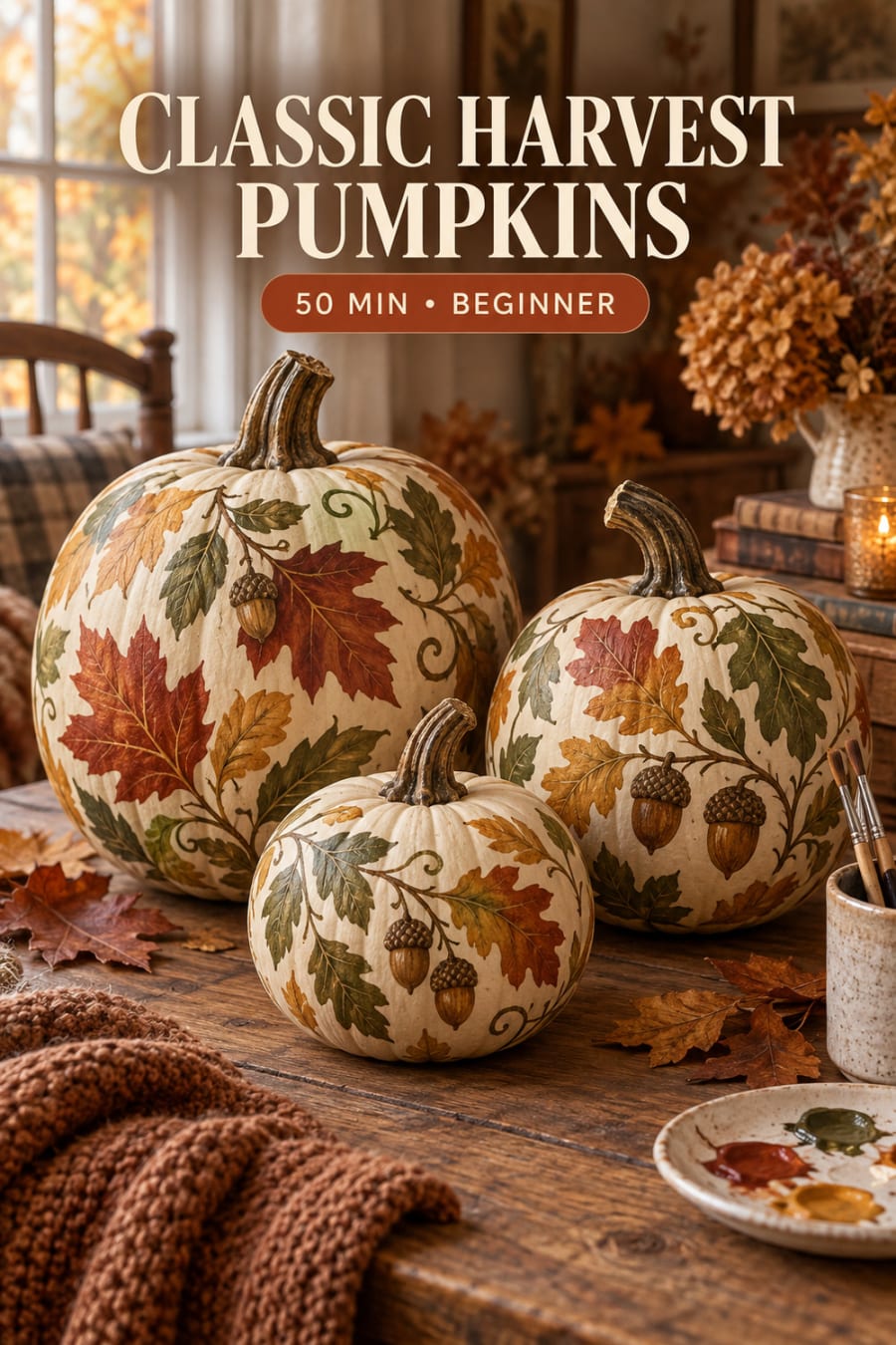 Classic Harvest Pumpkins pin