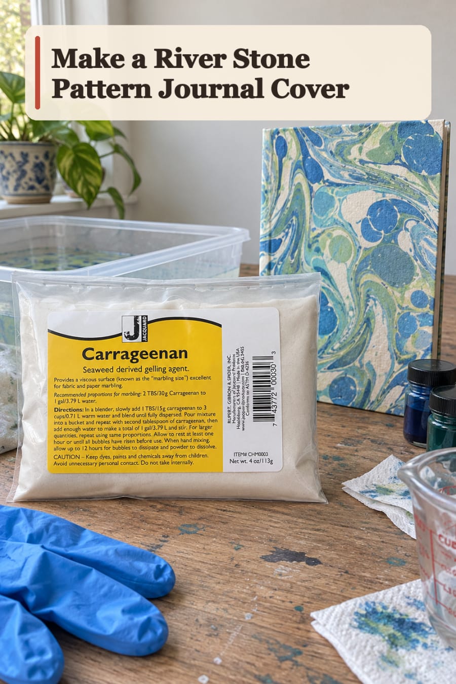 Paper Marbling Projects project inspiration