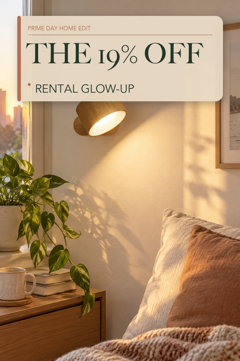 Koopala LED Sconces, Wall Mounted Lamps with Rechargeable Battery Operated USB Port 3 Color Temperatures & 3 Brightness Levels 360°Rotate Magnetic Ball, Cordless Lights for Reading Bedside; lifestyle styling illustration