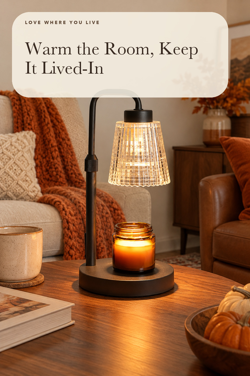 GODONLIF Candle Warmer Lamp with Timer, Birthday Gifts for Women Home Decor; styling inspiration