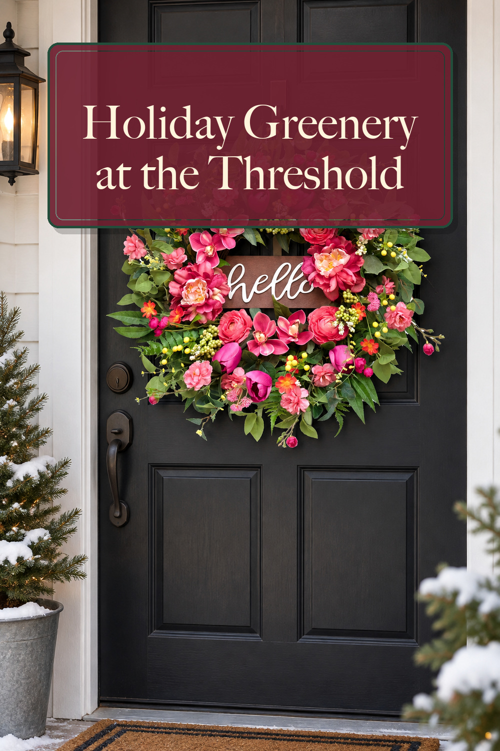 Spring Wreaths for Front Door 24 Inch with Hello Sign,Artificial Summer Wreath with Pink Peony and Orchid,Indoor and Outdoor Wreath for Farmhouse Wall Home Porch Decor; styling inspiration