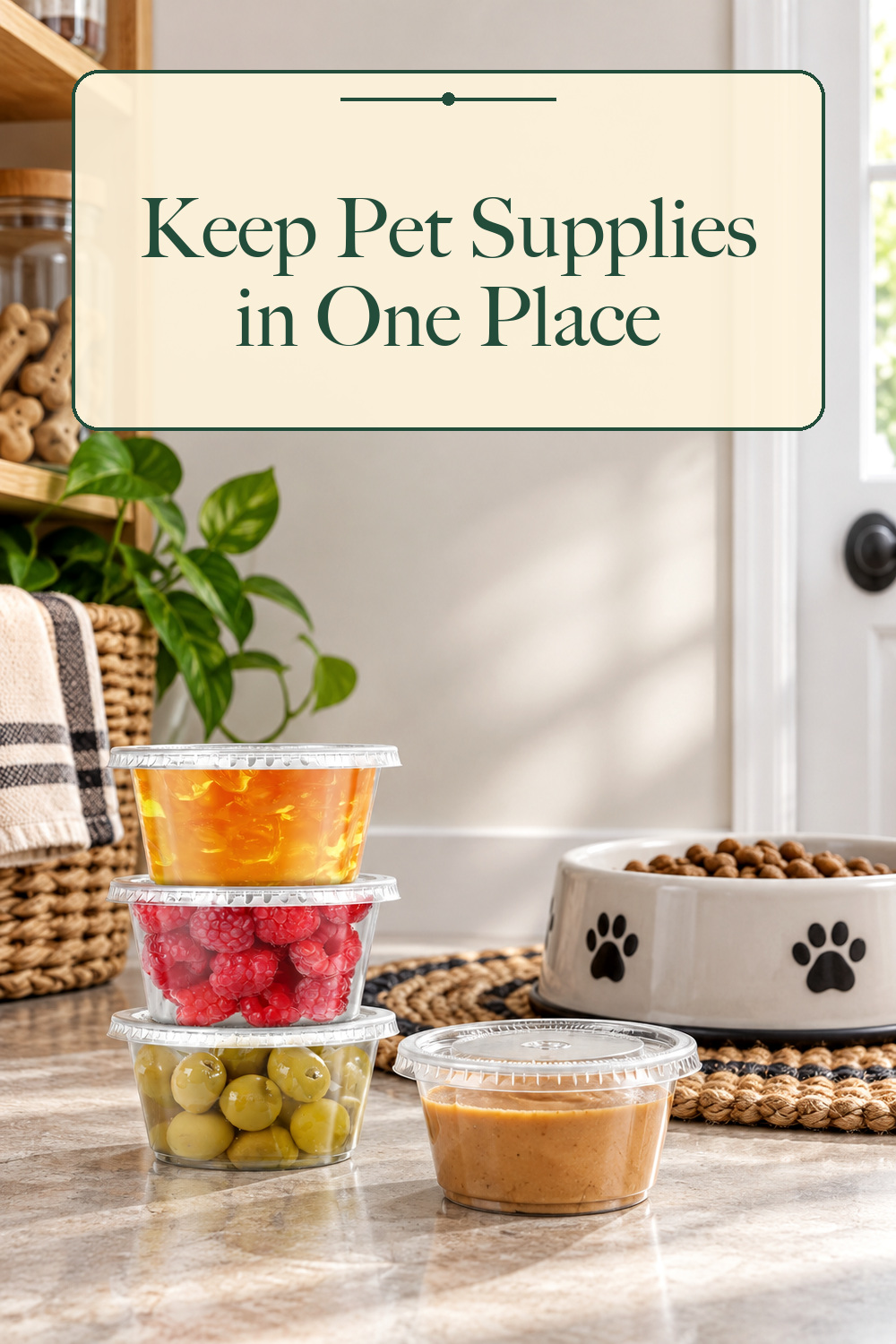 [200 Sets - 2 oz.] Small Plastic Containers with Lids, Jello Shot/ Condiment Cups, 2oz Dipping Sauce & Salad Dressing Container, Disposable Mini Portion Souffl, Ramekins, Pudding Cup; styling inspiration