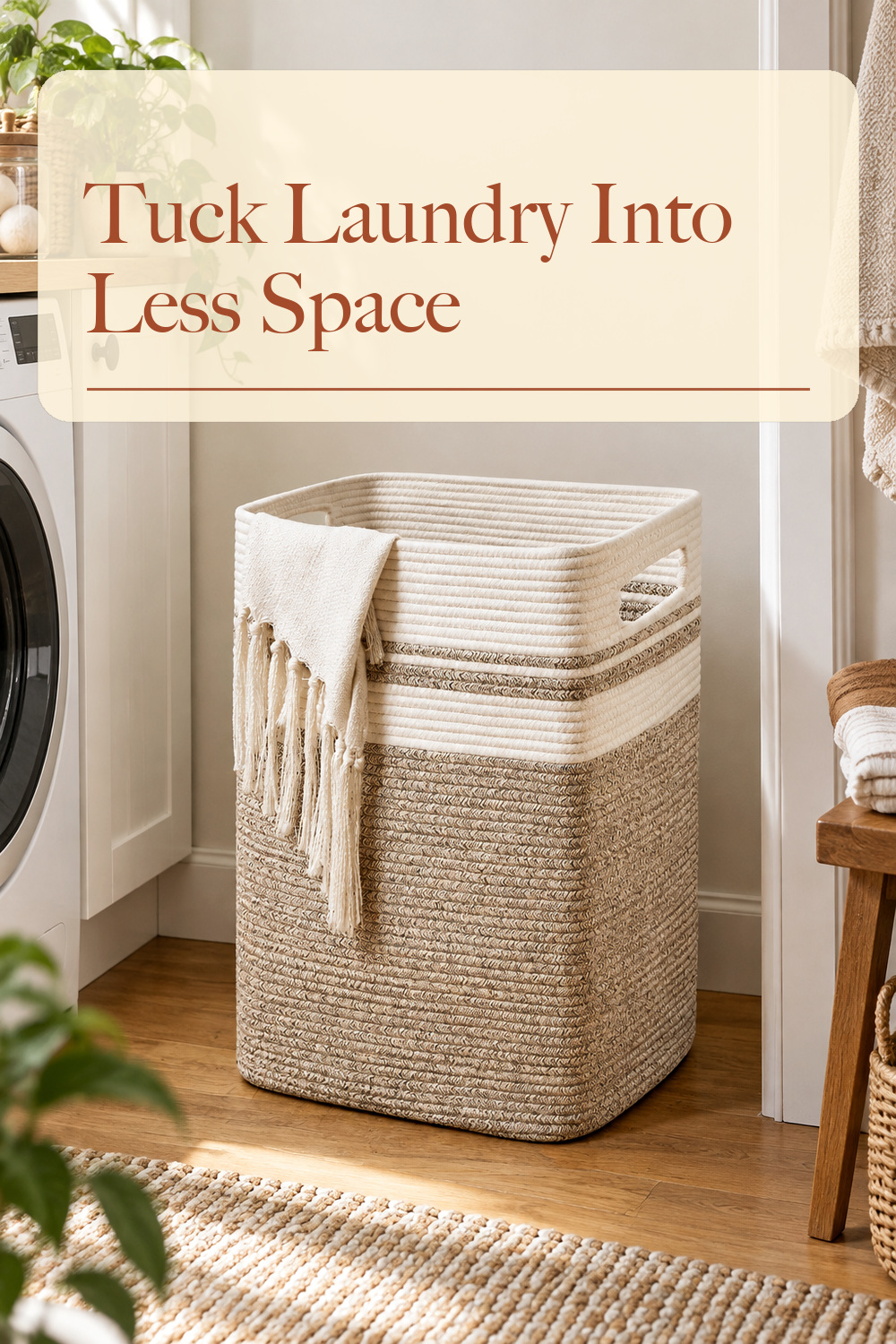 OIAHOMY Laundry Hamper Collapsible Laundry Basket Clothes Organizer Yellow; styling inspiration
