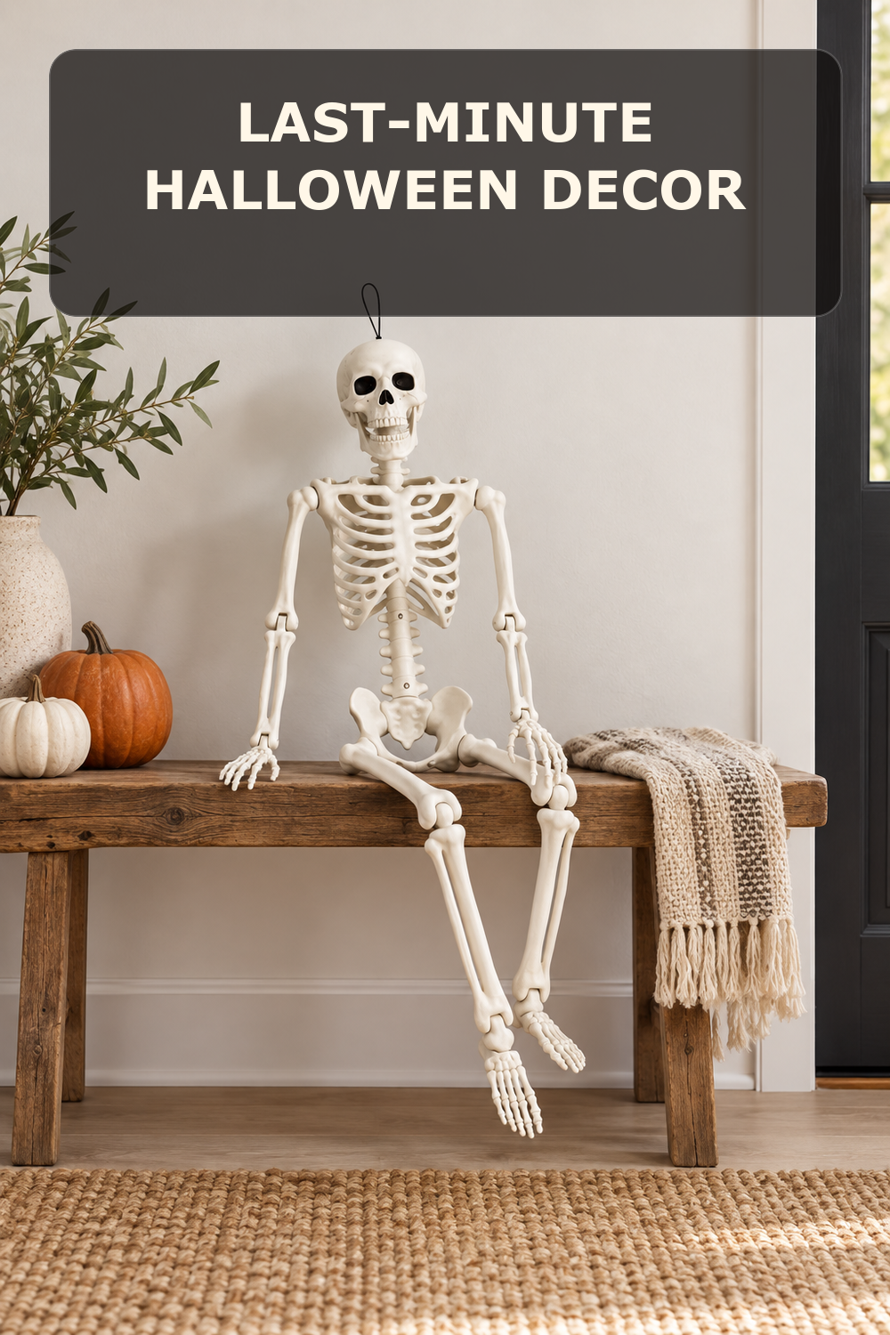 24-inch posable skeleton; styling inspiration