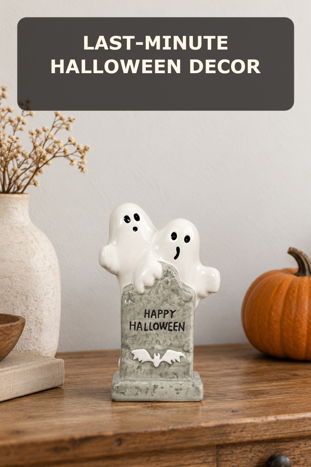 Ghosts and tombstone sculpture; styling inspiration