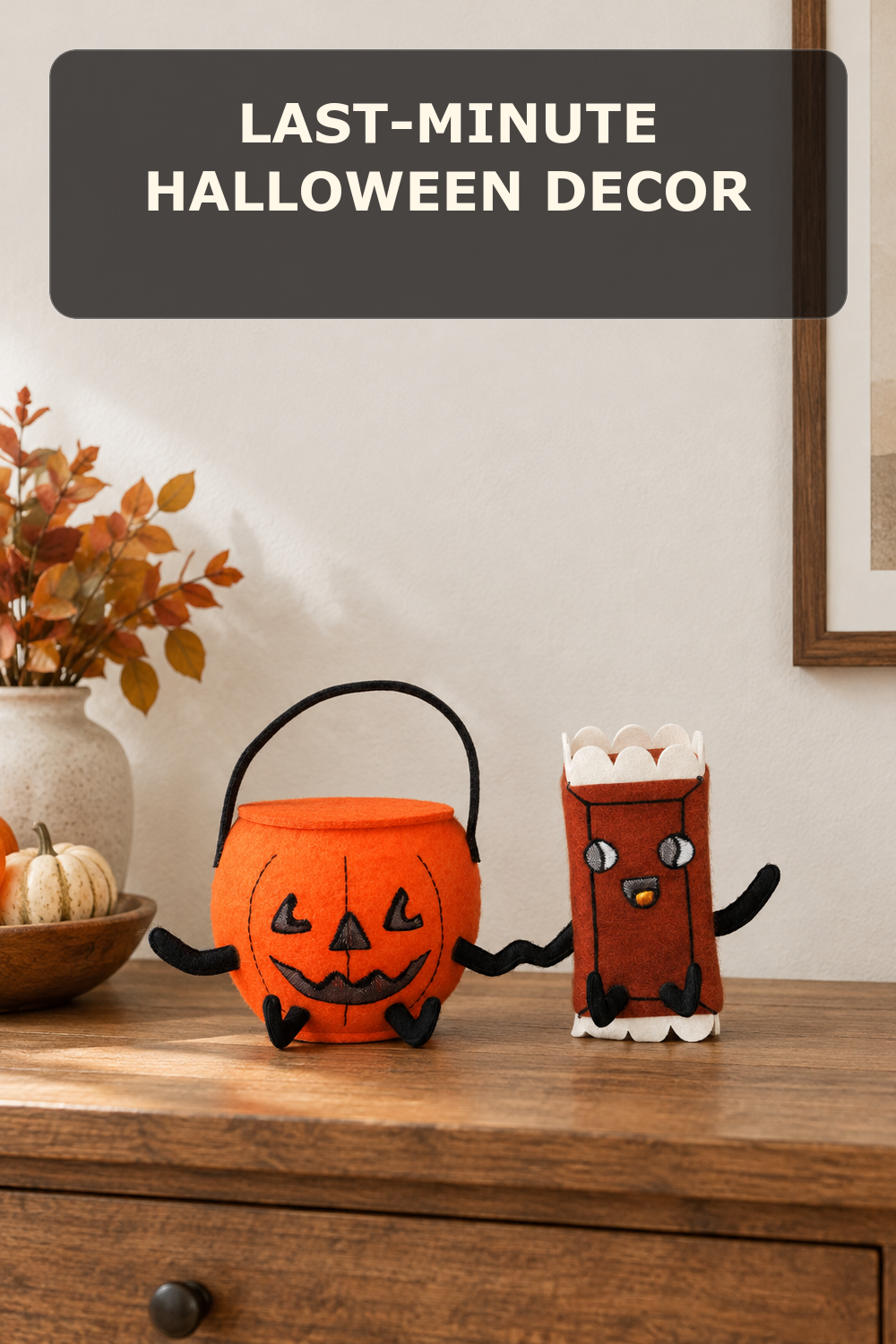 Candy bucket duo sculpture; styling inspiration