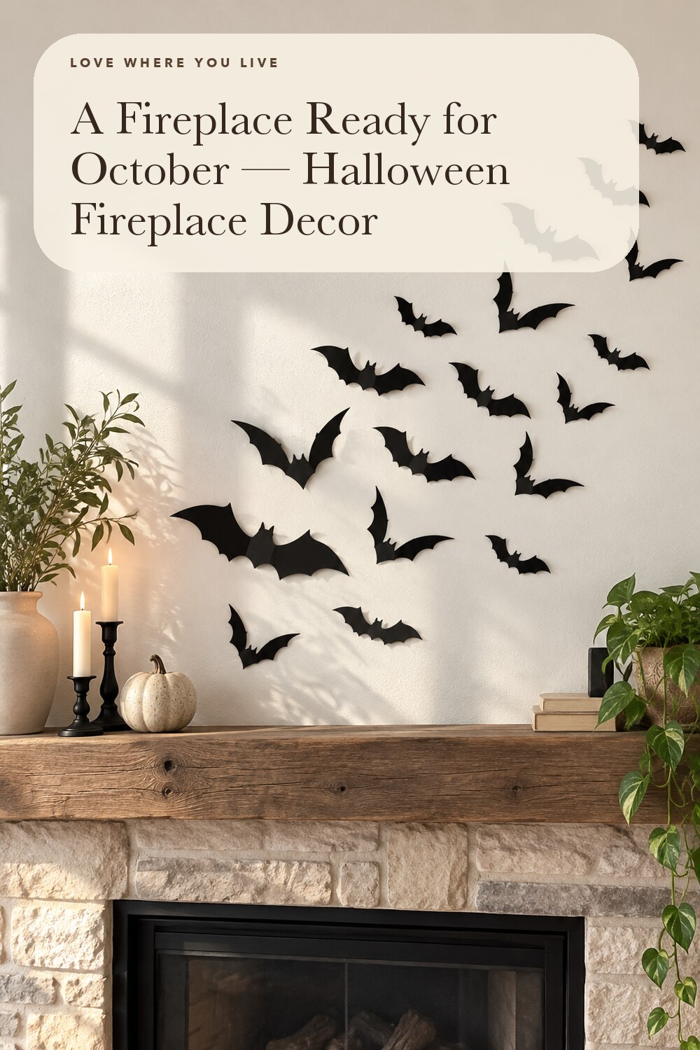 140Pcs 3D Bats Halloween Decorations Realistic PVC Wall Decor; styling inspiration