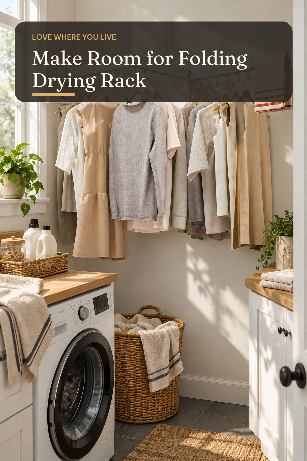 ZdwCyl Clothes Drying Rack,Laundry Drying Rack Wall Mount, Wall Mounted Clothes Rack,Retractable,Collapsible(Tri-Fold),Drying Rack Clothing,can Fold Upward & Left & Right,Space Saver, White Color; styling inspiration