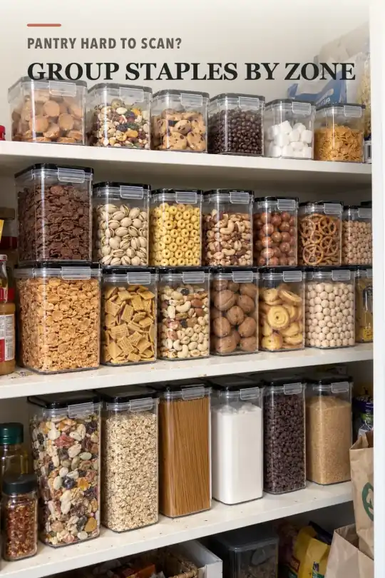 Food Storage Containers for Pantry Organization and Dry Goods Storage