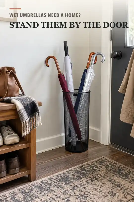 Umbrella Stand for Entryway and Home Organization Ideas