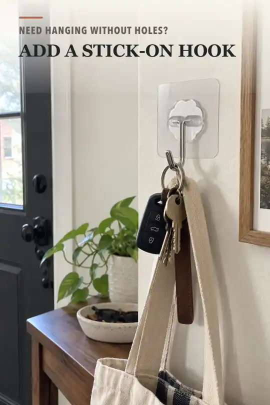Heavy-Duty Adhesive Wall Hooks for Renter-Friendly Storage Ideas