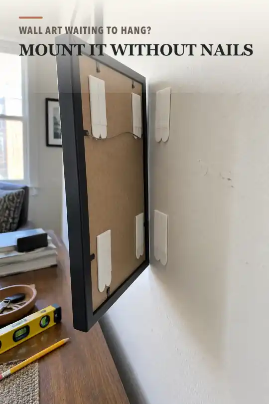 Picture Hanging Strips for Wall Art Without Nails and Renter Decor